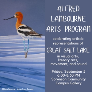 9/5: Join us for our 12th annual Alfred Lambourne Arts Program gallery opening and reception