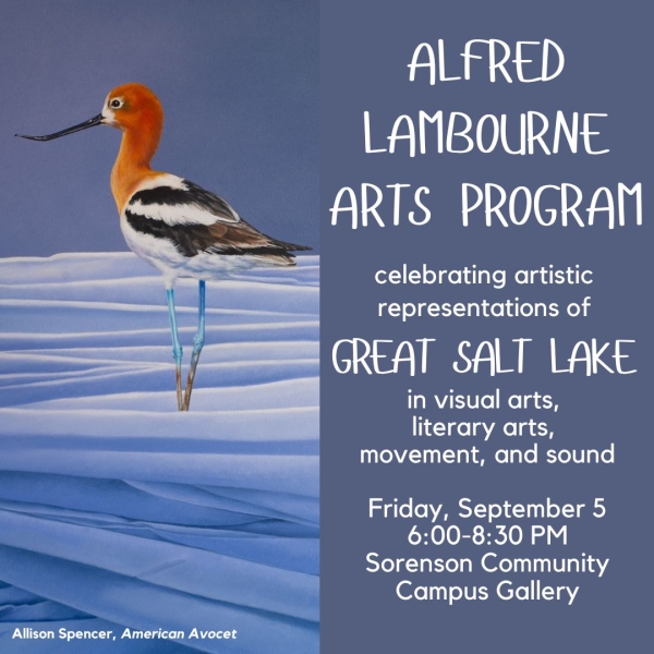 9/5: Join us for our 12th annual Alfred Lambourne Arts Program gallery opening and reception