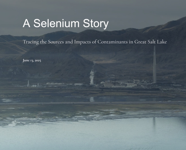 Experience FRIENDS of Great Salt Lake's Storymap: A Selenium Story