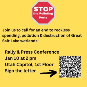 1/10: Stop the Polluting Ports Rally and Press Conference at the Capitol